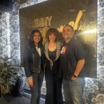 Gaby Moreno Instagram - Full circle moment! I was a student at @mihollywood back in the early 2000s and walking down Hollywood Blvd someone came up to me and asked me if I wanted to be a part of a “brand new late night show” premiering that day! Of course I said yes and was ushered right into the theater where I sat in the 2nd row as part of the very first @jimmykimmellive show! (The guests were George Clooney, Snoop Dog and Coldplay!)…. Cut to…2 decades later (😱) and now I got to be the musical guest on this show!! 🙃🙃🙃 Craziest moments of my life. So thankful for having so many people join me on this amazing ride!! ❤️ 1. The man himself and I 2. @iamguillermo 🤩 3. Being silly backstage 4. My incredible MUA @kristenpulice giving me that glam rock look! 5. Incredulous at hearing Jimmy say my name and hold my album DUSK 😅 6. Sitting in the audience where I sat all those years ago 7. Striking a pose with my wonderful mgmt team @ari.technica @gilgastelum3 (missing @lana.del.mack from @cosmicaartists and @danielleque from @nootheragency who are some real MVPs!) ❤️ full !