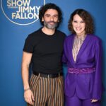 Gaby Moreno Instagram - 📸 BTS of @gaby_moreno ft. Oscar Isaac’s performance of “Luna de Xelajú”! #FallonTonight 📷 @toddowyoung