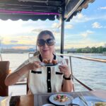 Gaby Warouw Instagram - A well deserved break with my beloved Mom 🤍