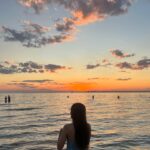 Gaby Warouw Instagram - Meet me where the sky touches the sea