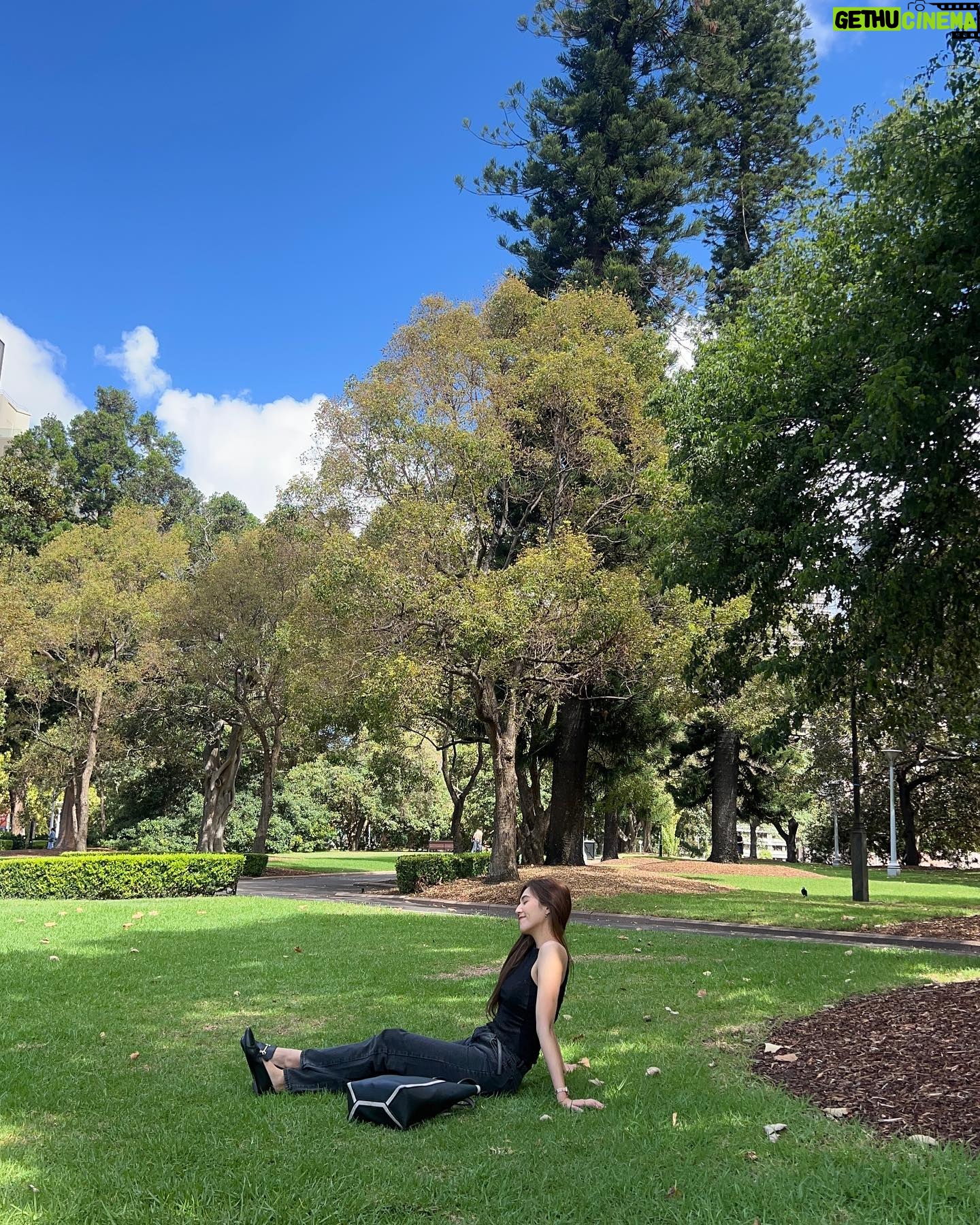 Gaby Warouw Instagram - Moments in parks are my favorite ones