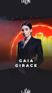 Gaia Girace Instagram - “Le donne senza paura spaventano gli uomini, e spaventano ancora di più gli uomini della ‘ndrangheta.” Il monologo in studio di @gaiaalwaysonfire. Proprio di questo argomento tratterà la sua nuova serie in onda prossimamente #LeIene