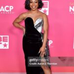 Gail Bean Instagram - “All things work together for those that love the Lord!” . FLOWERS 📸 @vangreen_ @thehbuc | Edit @calebseales @calebseales.jpeg STYLIST @apuje 💄 @@bobbierileybeauty 💇🏾‍♀️ @kaorinikstudios 📍 @naacpimageawards 2023 . JAN 2023 - I sit down with @donthatetrav @thehbuc to interview for their MUSE Of The Month article. They ask what I want….MY RESPONSE - I know it’s taboo x we’re not supposed to act like we care, but I want folks to clap for me. I want my flowers. I want ppl to believe I did a good job. I want to be a part of an award winning show! . . FEB 2023 - @pvalleystarz @starz wins the @naacpimageawards for Outstanding Drama . . MARCH 2024 - I am nominated for Outstanding Supporting Actress in a Drama Series for my portrayal of WANDA BELL in @snowfallfx @fxnetworks . . We find out tomorrow if I win. All that to say THE TONGUE IS POWERFUL. Here is a piece of my @naacpimageawards journey last year. Regardless of the outcome I thank God, the Ancestors, all parties at FX, Disney, Snowfall especially @jeaniebacharachburke @maggiebacharach for casting me along with every person who voted, watched, supported SNOWFALL in any way. We been winners, now they clapping for us x it feels even better @doreenwilcoxlittle @etucker_pr @theentertainmentattorney @innovativeartists @teante23