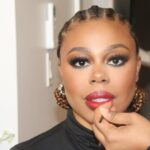Gail Bean Instagram - I live in Brooklyn featuring Courtside Caggy @__cags 🫶🏾❤️✊🏾👑 @jumpman23 @__cags @ladi_couture @ohmy_jah @brooklynnets @barclayscenter @theafrocentricone 💄 @camaraaunique 💇🏾‍♀️ @blickybodiedit 👟 @jumpman23 💅🏾 @pickacolorbrooklyn 🧥 @rebeccaminkoff 👝 @shophaliq 📸 @kees2life #Jordan #JordanWomen