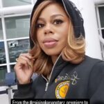 Gail Bean Instagram - 🗣️THE BIGGEST . . . 💇🏾‍♀️ @monaeartistry 💄 @camaraaunique 💅🏾 @sensitive.as.hale.nails STYLIST @kmcme17 👗 @dailypaper 💎 @alexisbittar 🧥 @danielsleather 👢 @aldo_shoes