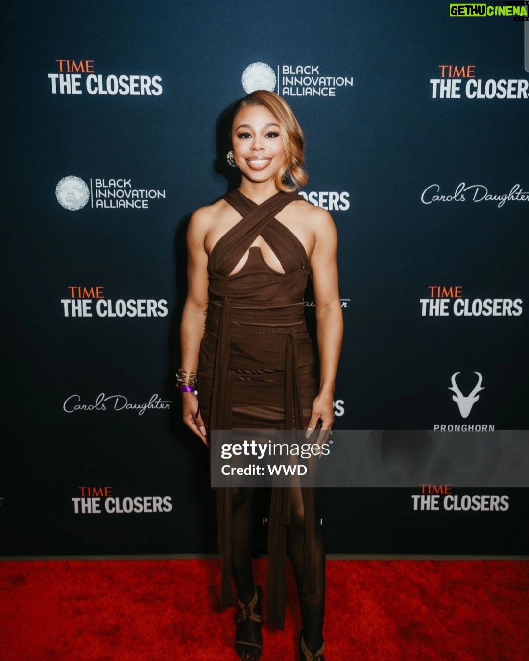 Gail Bean Instagram - TIME is wealth! 💄 @camaraaunique 👠 @ysl 📍 @time Impact Dinner: THE CLOSERS Thank you @sade.k.muhammad x @time for having me.