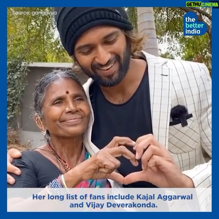 Gangavva Instagram - 🙏 @thebetterindia #repost #myvillageshow