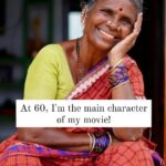 Gangavva Instagram - Orphaned at 5, I had to begin working early–I’d work on farms. Then at 11, I was married off to an alcoholic. Soon after the wedding, he started abusing me–he’d come home drunk and beat me up for the most trivial reasons like less salt in food. I don't remember a single day when I went to bed without crying. But then we had kids–2 daughters and a son. They kept me going. Years went by, and one day my husband just left… And if that shock wasn't enough, I got to know he had left us knee deep in debt. I'm not sure what I felt more – anger or fright. With all the responsibilities on my shoulder, I worked twice as hard – two farms in a day. Still, I could barely make ends meet. Then one day, my nephew, a tech savvy, randomly asked me if he could feature me on his online show ‘My Village Show’. I said ‘Why not, but what will I have to do?’ He smiled and said, ‘Nothing special Gangavva, just be yourself’. So that’s what I did and you won't believe it, but I shot to fame overnight! At 55, I was getting "recognised". People loved the way I talked. Comments like, ‘You are so funny, Gangavva,' made me smile. Then on, it became a norm – every alternate day, I would make these funny videos, and my kids also supported me a lot. Little by little my confidence increased with each video and I became a known face. It reached a point that I didn't have to work at the farm anymore. And then one day, a director approached me to star in a Telugu movie. I took it! And ever since, I haven't looked back. So far, I have worked in 5 movies, participated in Bigg Boss and have also worked in some regional TV channels. It has been a very beautiful journey! I was able to come out of debt, repay long-standing loans, buy land for my family and even build my own house. These 5 years have completely turned my life around. Even I didn't know I had it in me, you know? But I trusted my gut and took a leap of faith. And this woman that you see, the one who was orphaned at 5 and who was abused for the major part of her life, is today, at 60, the main character of this film called life!" #YehMeraIndia #IndiaAt75
