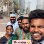 Gangavva Instagram - Mummy vs Dubai ⏸️ . #dubai #burjkhalifa #gangavva #myvillageshow #dubai🇦🇪 #anilgeela