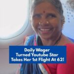 Gangavva Instagram - From working at a farm to support her family to taking her first flight at 62, #YouTube star Milkuri Gangavva proves that it’s never too late to make your dreams come true! @gangavva @myvillageshow_anil #AgeNoBar #Inspiration # #ChaseYourDreams #Passion #Telangana