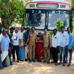 Gangavva Instagram - మా ఊరికి మల్ల బస్సు షూరు అయ్యింది.. బస్సు లేక బగ్గ కట్టం అయ్యుండే.. బస్సు సర్వీస్ ను అడగ్గానే పునరుద్దంచిన RTC DM సారు కి దండాలు🙏. @tsrtcmdoffice @tsrtc_buses_ @myvillageshow