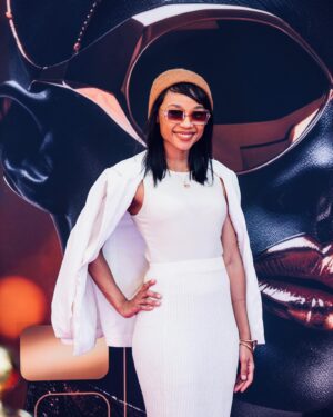 Gaosi Raditholo Instagram - Had a fab time @joburg_film_festival with my fave @atalyachana ✨❣️✨

📸: @planlmediahouse