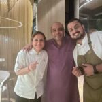 Garima Arora Instagram - if you’re a political podcast junkie like me you have to know the brilliant, sharp and compelling commentary @abhijitiyermitra brings to the scene. So stoked to have cooked for one of my favorite voices out there..