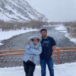 Garima Arora Instagram - They say there is a reason why women live longer than men! I can see why 🥶 😅 😝 .. missing our yearly sub zero winter getaways ❤️ @rahul_ver1983