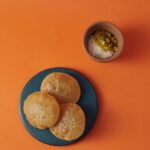 Garima Arora Instagram - Besan puri, mango and ma kwaen pepper spiced srikhand. The combination of hot and cold, fatty and acidic makes for a 💣 breakfast @here_bkk . See you HERE in 4 days. Opening Saturday 14 November 7.30 am onwards!