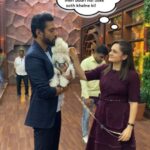 Garima Arora Instagram - Mann hi nahi bharta… . . . #RanveerBrar #GarimaArora #plum #favouritehooman #favourite #cute