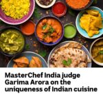 Garima Arora Instagram - What’s your go-to Indian dish? 🥘🥘🥘 MasterChef India judge Garima Arora joined Matt Preston to reflect on her home town of Mumbai, and what make’s its food so special. #food #india #masterchef