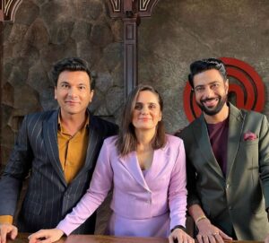 Garima Arora Instagram - 16 home cooks, the 3 of us and unlimited delicious fun! Watch it all unfold on Master Chef India starting 2 January 9 pm on @sonytvofficial and @sonylivindia