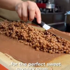 Garima Arora Instagram - Mithai X Chocolate 
This dulce boondi bite has my ❤️