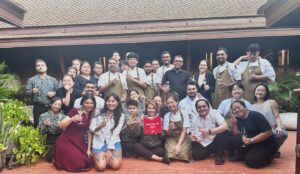 Garima Arora Instagram - 🌟 🌟 

The last year has been a whirlwind. From having baby Aham to learning how to balance parenthood and running a business. In this time my strongest support has been this amazing team who today created history yet again by winning two Michelin stars. 

Can never thank them enough. And congratulations to every single one of them. 

P.s some faces missing.
