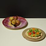Garima Arora Instagram - Kaffir lime tandoori prawns with makai (corn) roti, curry leaf avocado and baby tomatoes @here_bkk dinner menu. Everyday 05.30 pm to 11 pm!