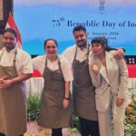 Garima Arora Instagram - A pleasure and honor to cook at the 75th republic day celebrations in Bangkok. It’s been a remarkable beginning of the year for us not just as a nation but more so as a civilization. As we shed our colonial past and come into our own again theres never been a better time to be alive and never been a better time to be Bhartiya. 🇮🇳 🙏 ❤️