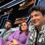 Garima Arora Instagram - Watch us this weekend on indian idol as we figure out we can’t and should not be allowed close to a mike!! Best suited to sit on the sidelines.. 😆🤦🏻‍♀️