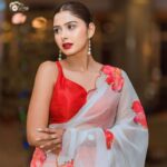Garima Sharma Instagram - Wrapped in tradition, adorned in red ♥️ 📸 : @suraj__dhami_ 👗 : @samrat_couture @samrat.chamling 💄: @beautyfly_with_sangeeta 📿: @boho_beads77 . . . . #traditional #sareefashion #instagood #instagram #photooftheday #positivevibes #keepsmiling