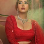 Garima Sharma Instagram - Shoot for @makeupbyjanu_njs @shree_natraj_jewellers Hair stylist @rofyna Outfit partner @rashree_design Feat @garimasharma_official Team @collab_nepal @_skdgin_ @rijeshtdkphoto @anishtakesphoto @realshutter47 #makeupartist #jwellery #boutique #collaboration #nepal
