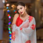Garima Sharma Instagram - Wrapped in tradition, adorned in red ♥️ 📸 : @suraj__dhami_ 👗 : @samrat_couture @samrat.chamling 💄: @beautyfly_with_sangeeta 📿: @boho_beads77 . . . . #traditional #sareefashion #instagood #instagram #photooftheday #positivevibes #keepsmiling