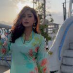 Garima Sharma Instagram - जुन हेर्नु तिमि♥️ #reels #keepsmiling #shootdiaries #positivevibes Wearing : @mayju.boutique Makeup: @lavi_makeupstudio Lens : @uddibaba Location : @sundown_ktm