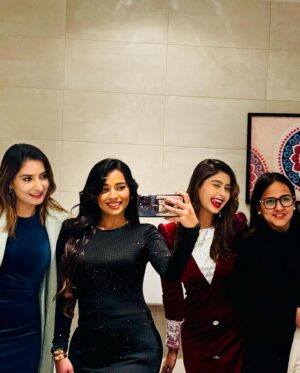 Garima Sharma Instagram - “A night to remember, a year to cherish. Here’s to new beginnings! 🍷
#2024 
 #NewYearVibes”