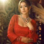 Garima Sharma Instagram - Shoot for @makeupbyjanu_njs @shree_natraj_jewellers Hair stylist @rofyna Outfit partner @rashree_design Feat @garimasharma_official Team @collab_nepal @_skdgin_ @rijeshtdkphoto @anishtakesphoto @realshutter47 #makeupartist #jwellery #boutique #collaboration #nepal