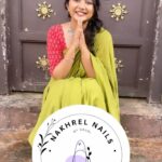 Gauri Kulkarni Instagram - Yes I am engaged… to something special.😍 I am happily engaged to my new brand @nakhrel_nails .💜 Nakhrel Nails by Gauri is a Press-On Nails brand. I was planning this baby for a really long time and I am so happy its here for you all.🫶🏻 Shower all the love to this New Venture and its creative collection which I can’t wait for you all to check out.🥰 Thank You for showering so much love and blessings through all this. I love you all!😘 PS- मी जेव्हा खरंच engagement करेन तेव्हा तुम्हा सर्वांना नक्कीच सांगेन!😛 . #NakhrelNails #NakhrelNailsByGauri #Nails #nailsart #GauriKulkarni #BrandLaunch #NewBrand #Blessed