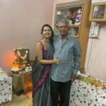 Gauri Kulkarni Instagram - Happy Diwali everyone 🎇🩷 My saree- @bahurupa_