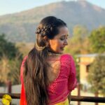 Gauri Kulkarni Instagram - लिंबू कलरची साडी 💛🤗 P.C- @meshreysawant Saree- @tanishkweddingsaree Jewellery- @shreerampearls