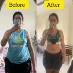 Gauri Kulkarni Instagram - Amazing efforts 😍 @gaurikulkarni23 ❤️ Follow a proper diet and exercise routine. Don't just rely on fancy Stuff. This way, you'll see results Scientifically! ✨ DM for 30 Days Transformation program @science_based_fitnessclub #sbfc #transformation #fattofit #lifestylechange #sciencebasedfitnessclub #diet #workout