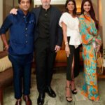 Gautami Kapoor Instagram - Our founder @guptaesha in conversation with the director of SAOTA, Phillippe Fouché @phillippefouche @_saota and Indian actress & design enthusiast Gautami Kapoor @gautamikapoor on conscious design and slow living put together by our wonderful friends at @avaswellness @adityak777 @natashachib 🤍 Thank you for a wonderful evening ✨🥂