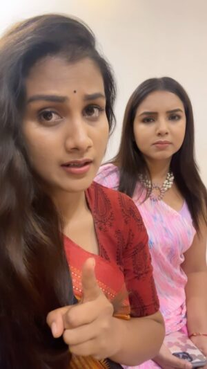 Gauthami Jadav Instagram - Sorry & Return story 😃 
#reels #trending #trendingreels #dialogue #kannadadialogue