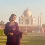 Gauthami Jadav Instagram – 💟🤍 
Attire @tvasta_designstudio 
Pc @abhishekgkasaragod 
#tajmahal #mahal #taj #agra #vacation #love