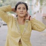 Gauthami Jadav Instagram – My Favourite outfits @dharaa.in 😍 I love their collection 🤗 
Outfit @dharaa.in 
Makeup @makeover_by_rashmimanoj 
Hairdo @hairstyle_banu 
Vc @moon_films_125 
#bestoutfits #dhaara #collections #attires #sharara #green
