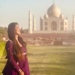 Gauthami Jadav Instagram – 💟🤍 
Attire @tvasta_designstudio 
Pc @abhishekgkasaragod 
#tajmahal #mahal #taj #agra #vacation #love