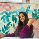 Gauthami Jadav Instagram - 💜💜💜 Pc @abhishekgkasaragod #purple #gouthamijadav #sathya #sathyaserial #actress #zeekannada