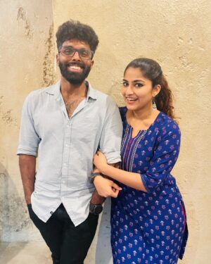 Gayathri Ashok Instagram - My world 🧿❤️
@gautham_ashok 

#twinbrother✨