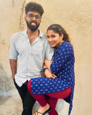 Gayathri Ashok Instagram - My world 🧿❤️
@gautham_ashok 

#twinbrother✨
