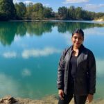 Gayathri Reddy Instagram - Prettiest little lake 😍 📍Black Diamond Lake, WA