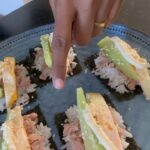 Gayathri Reddy Instagram - It tasted pretty good but wish I didn’t make “open sushi” 😂 I tried a better variation of this… reel coming soon!