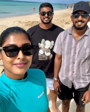 Gayathri Reddy Instagram - Last swim before winter🌊
@nishanth.reddy.5851 @a.l.abi