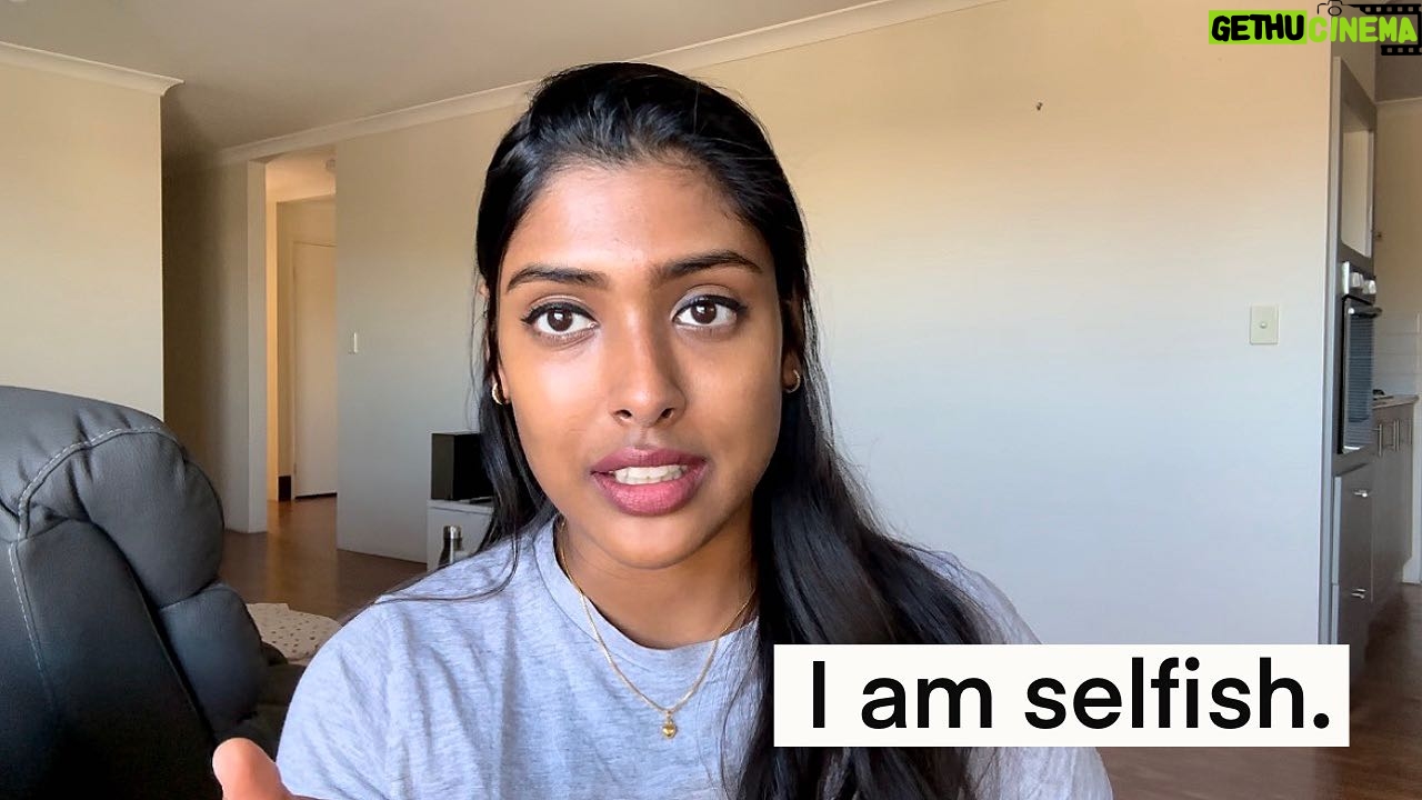 Gayathri Reddy Instagram - “Becoming selfish is the best thing I ever did.” Watch the video on my channel. It is RAW and REAL. Took some courage to post this, hope it helps a few. (Link in bio)