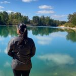 Gayathri Reddy Instagram - Prettiest little lake 😍 📍Black Diamond Lake, WA